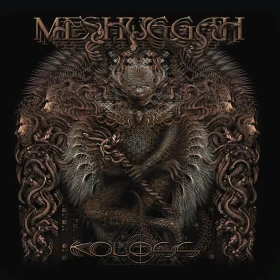 MESHUGGAH · Koloss | CLEAR/RED//BLUE MARBLED 2LP (Progressive Metal/Death Metal Vinyl) · Bild 1