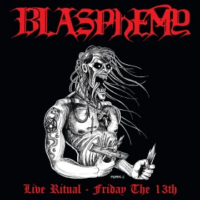 BLASPHEMY · Live Ritual: Friday the 13th | BLACK LP (Black Metal Vinyl) · Bild 1