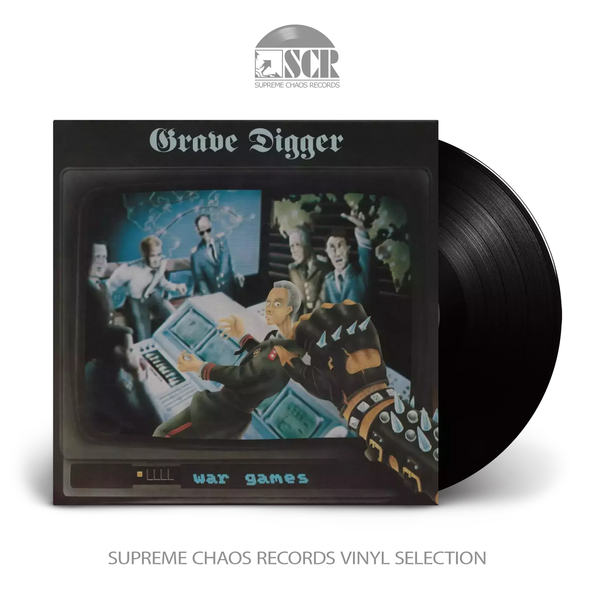 GRAVE DIGGER - War Games · BLACK LP (Heavy Metal Vinyl)