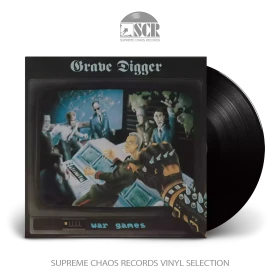 GRAVE DIGGER · War Games | BLACK LP (Heavy Metal Vinyl)