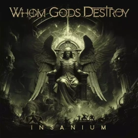 WHOM GODS DESTROY · Insanium | BLACK DLP (Progressive Metal Vinyl) · Bild 1