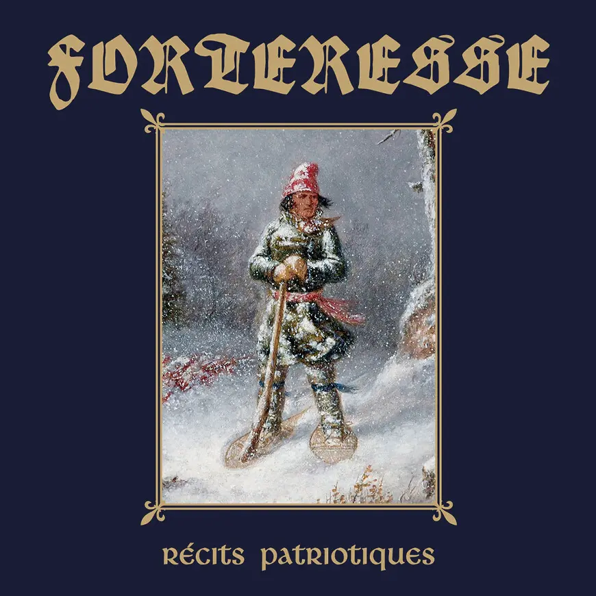 FORTERESSE · Récits Patriotiques | METALLIC BLUE LP (Black Metal Vinyl) · Bild 1