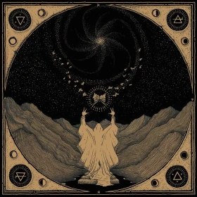 LOTUS THIEF · Gramarye | CLEAR/2BLACK 2LP (Black Metal Vinyl) · Bild 1