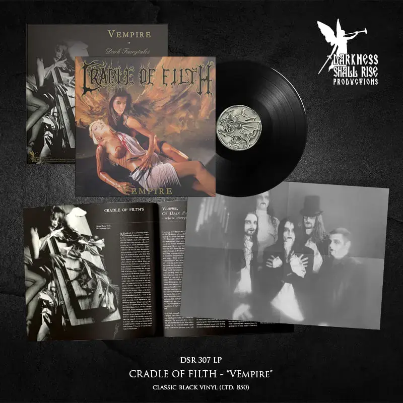CRADLE OF FILTH · Vempire, Or Dark Faerytales In Phallustein | BLACK LP (Gothic Metal/Black Metal Vinyl) · Bild 2