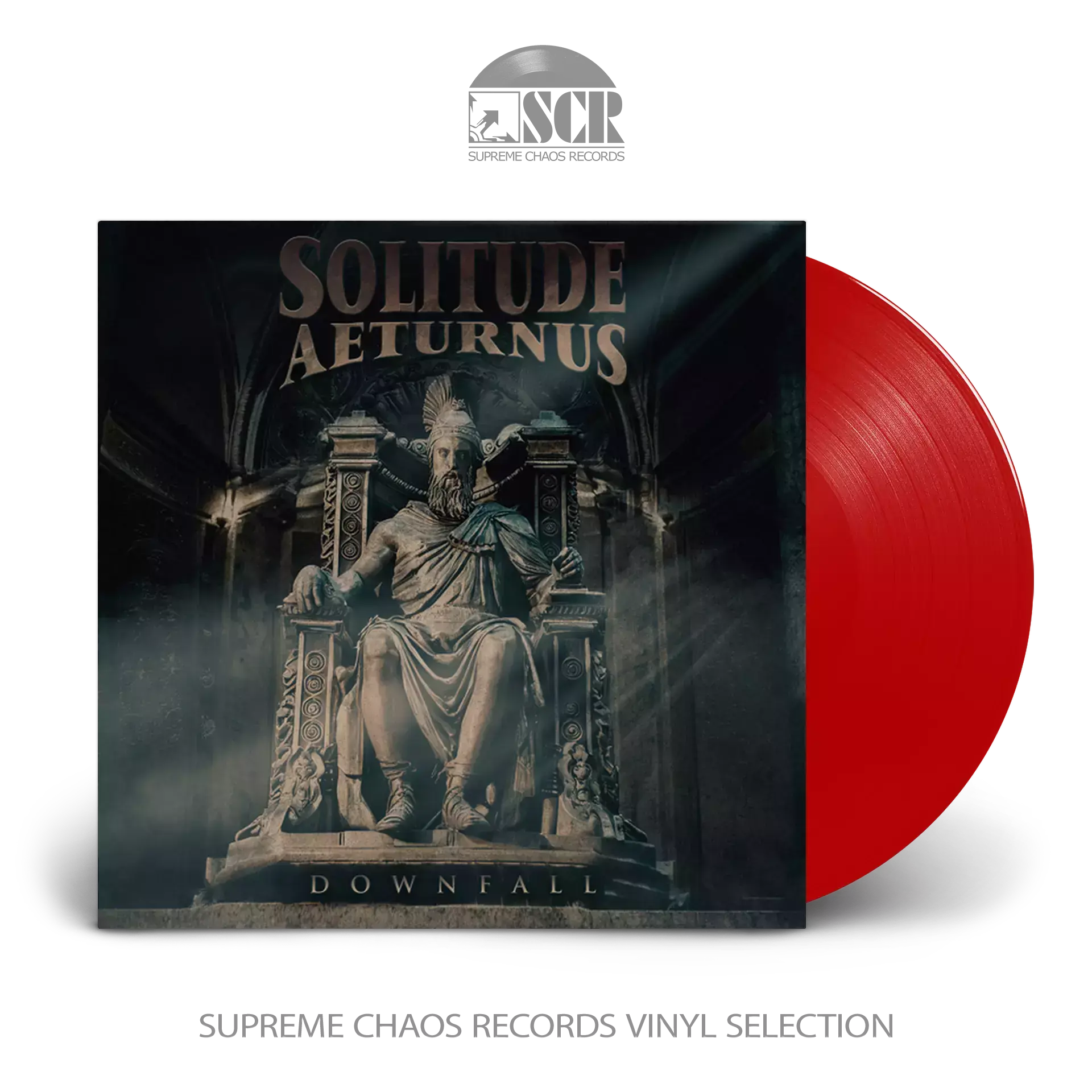 SOLITUDE AETURNUS - Downfall · RED LP (Epic Doom Vinyl)