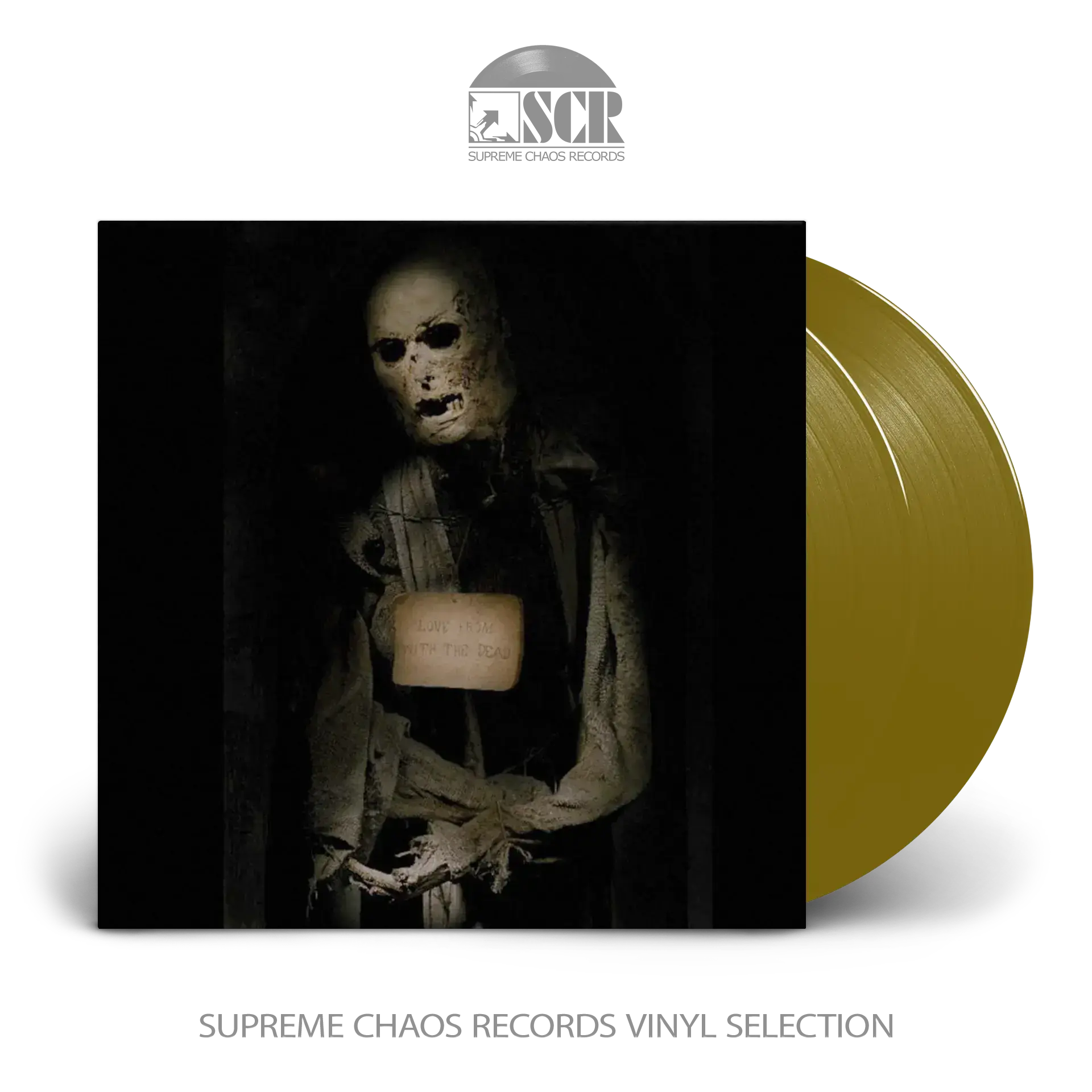 WITH THE DEAD · Love From With The Dead | GOLD 2LP (Doom Metal Vinyl)