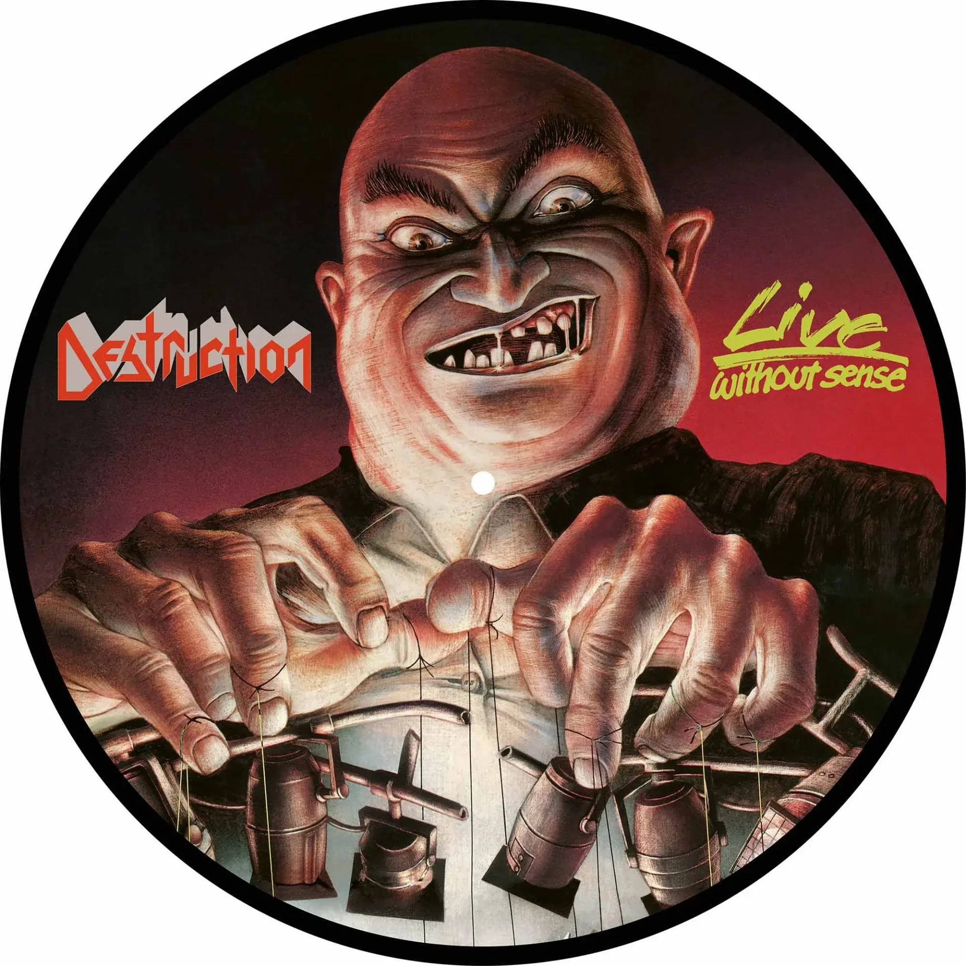 DESTRUCTION · Live Without Sense | PICTURE LP+7" (Thrash Metal Vinyl)