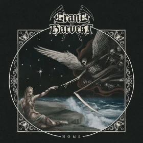 GRAND HARVEST · Home | CLEAR BLUE LP (Blackened Death Metal Vinyl) · Bild 1