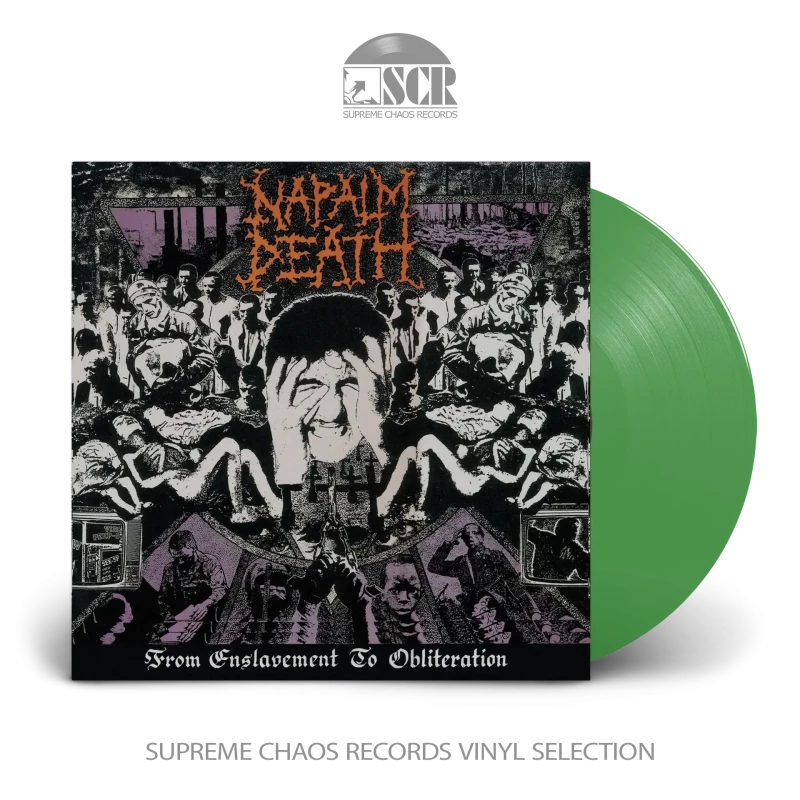 Napalm Death · From Enslavement To Obliteration (FDR Remaster) | Green LP