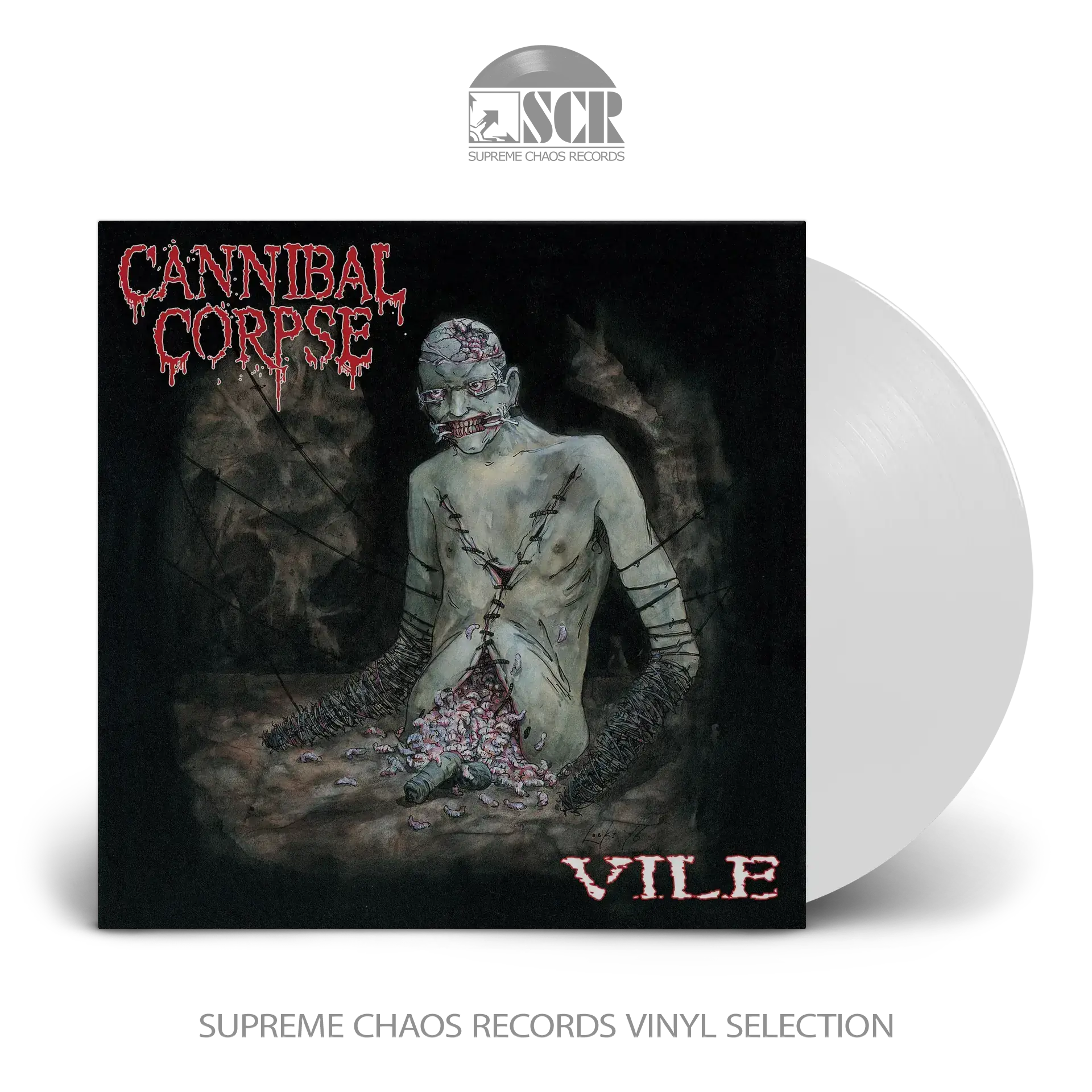 CANNIBAL CORPSE · Vile | WHITE LP (Death Metal Vinyl)
