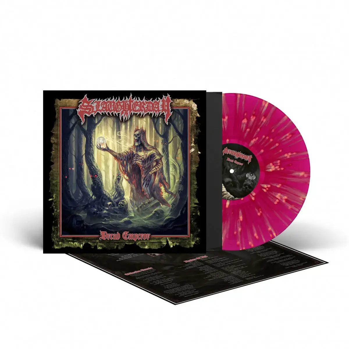 SLAUGHTERDAY · Dread Emperor | PURPLE/YELLOW SPLATTER LP (Death Metal Vinyl) · Bild 2