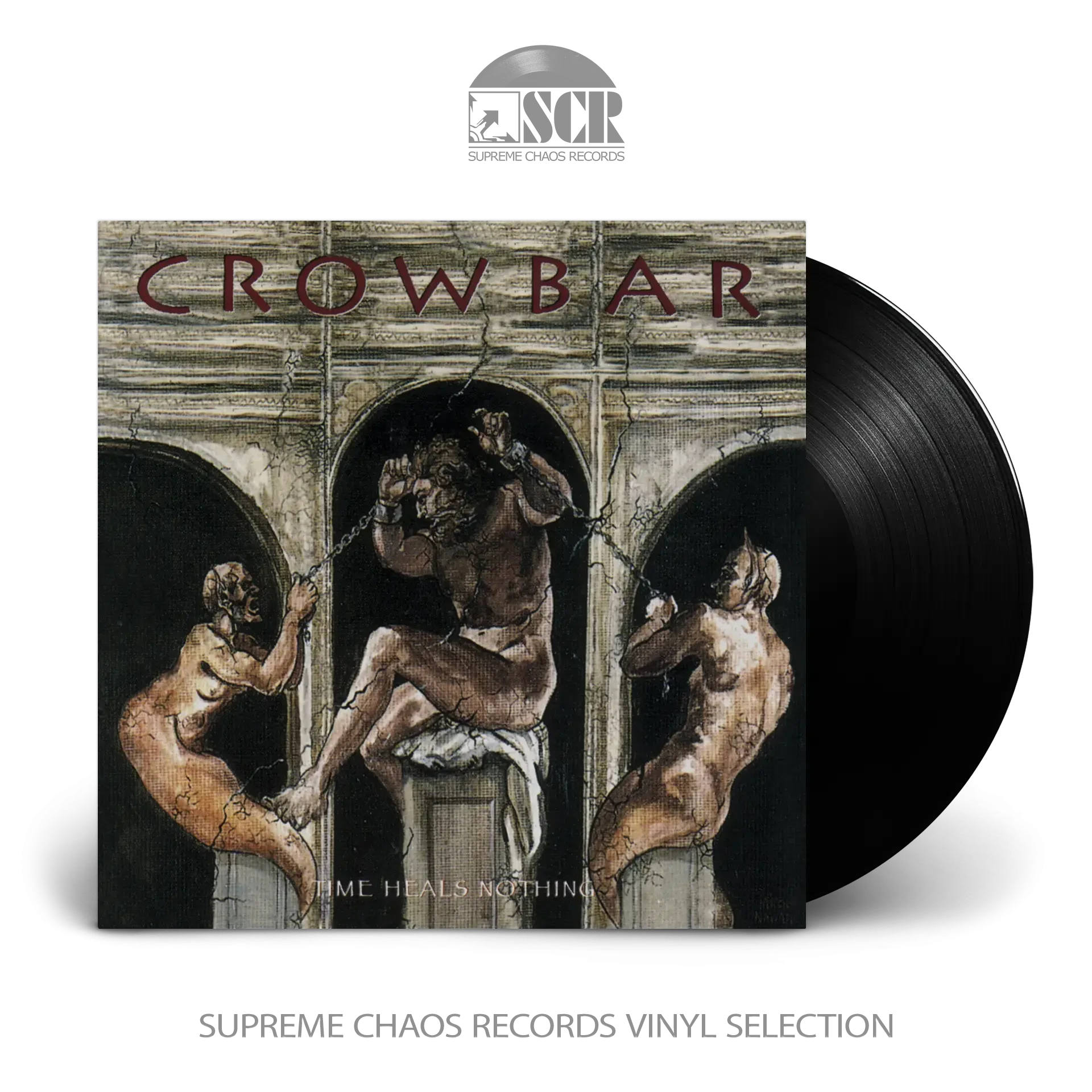 CROWBAR · Time Heals Nothing | BLACK LP (Doom Metal Vinyl)