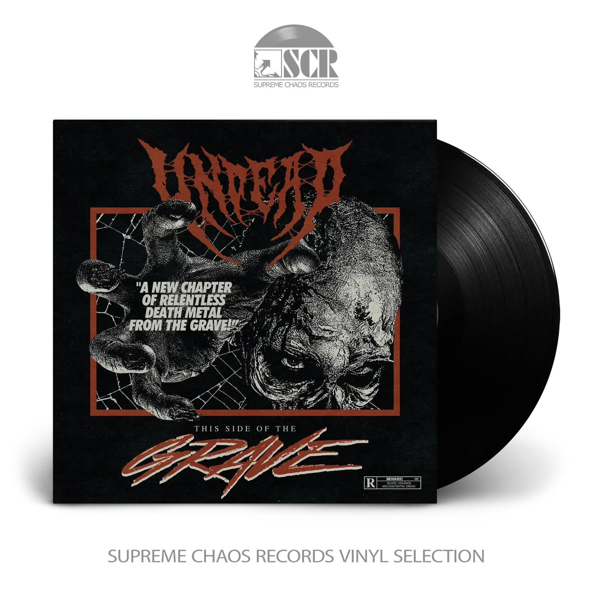 UNDEAD · This Side Of The Grave | BLACK LP (Death Metal Vinyl)