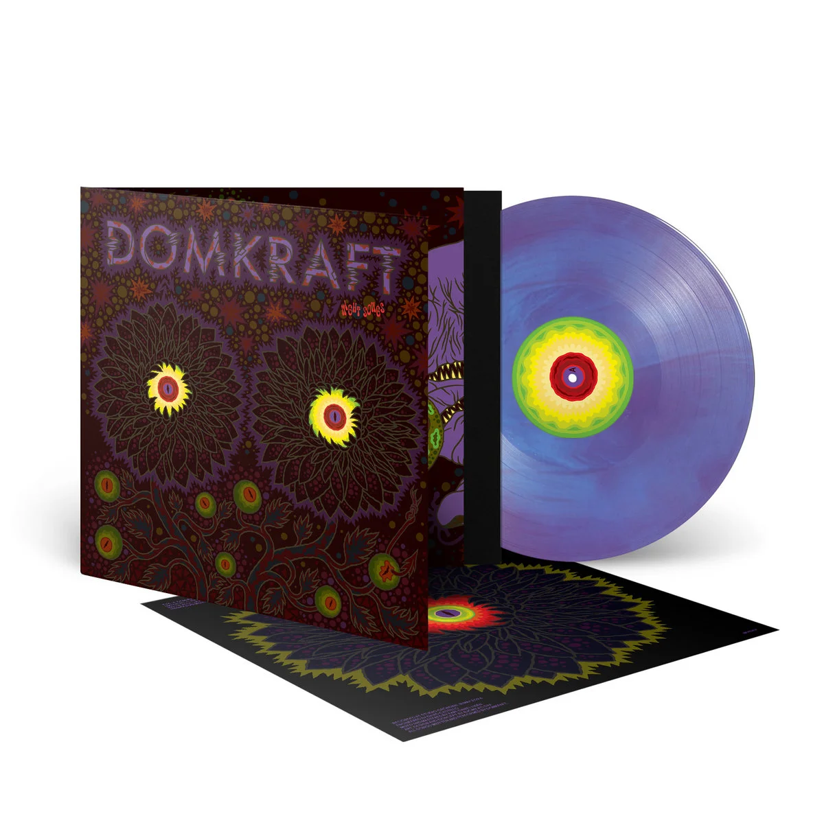 DOMKRAFT · Night Songs | BLUE VIOLET GALAXY LP (Psychedelic Rock/Doom Metal Vinyl) · Bild 2