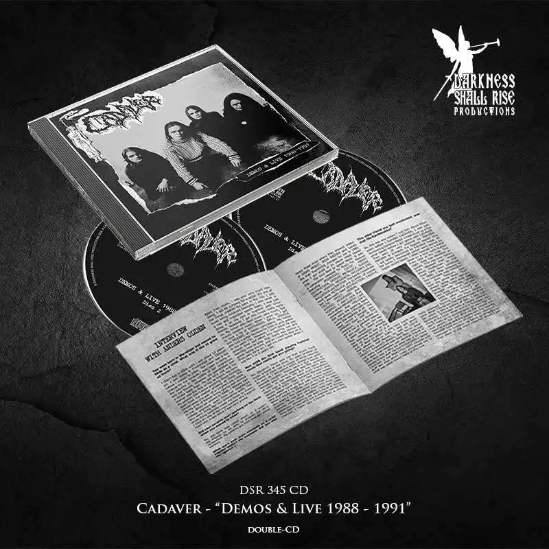 CADAVER · Demos & Live 1988-1991 | 2CD (Death Metal CDs) · Bild 2