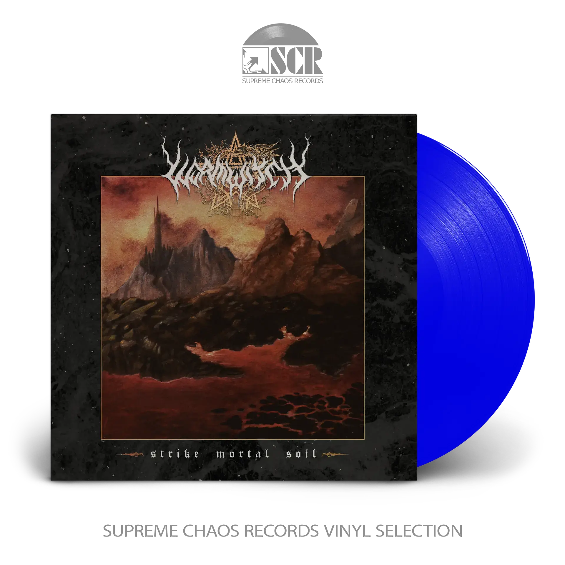WORMWITCH · Strike Mortal Soil | SAPPHIRE BLUE LP (Black Metal Vinyl)
