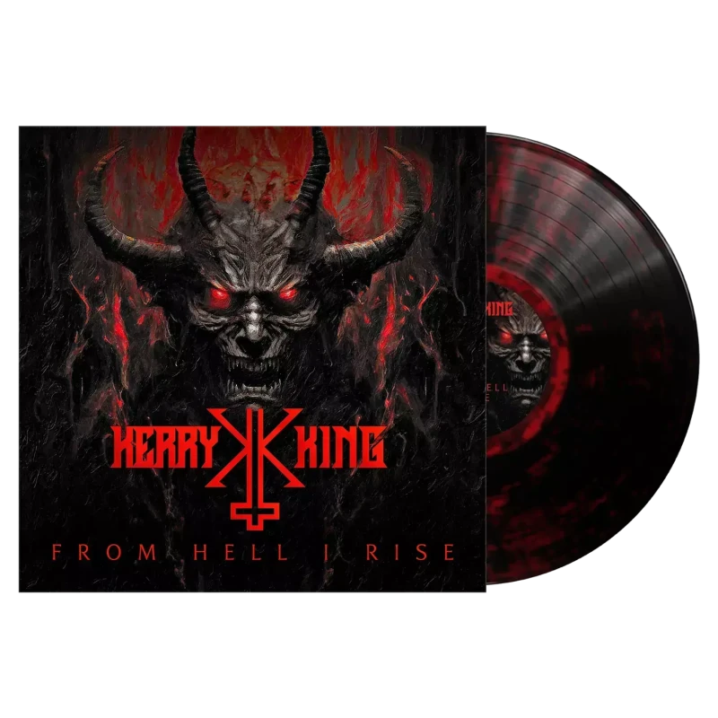 Kerry King · From Hell I Rise | Black / RED Marbled LP