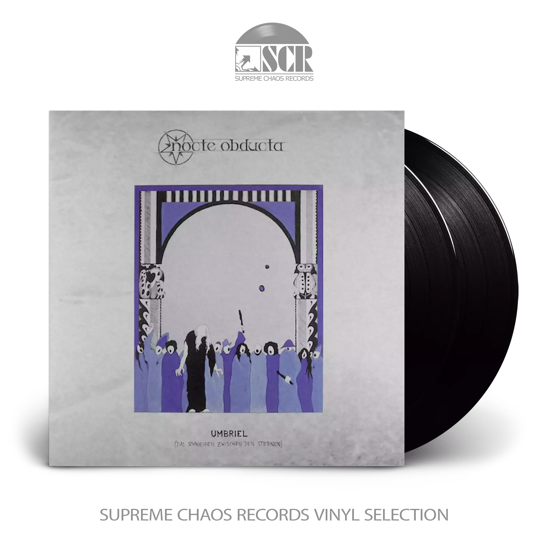 NOCTE OBDUCTA · Umbriel (Das Schweigen zwischen den Sternen) | BLACK 2LP (Black Metal/Progressive Metal Vinyl)