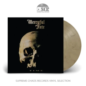 MERCYFUL FATE · Time (Re-Issue) | BEIGE BROWN MARBLED LP (Heavy Metal Vinyl)