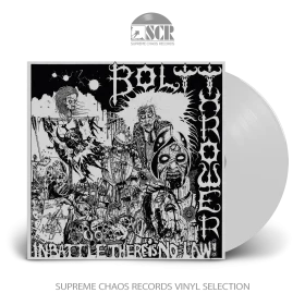 BOLT THROWER · In Battle There Is No Law! (Re-Release) | WHITE LP (Death Metal Vinyl)