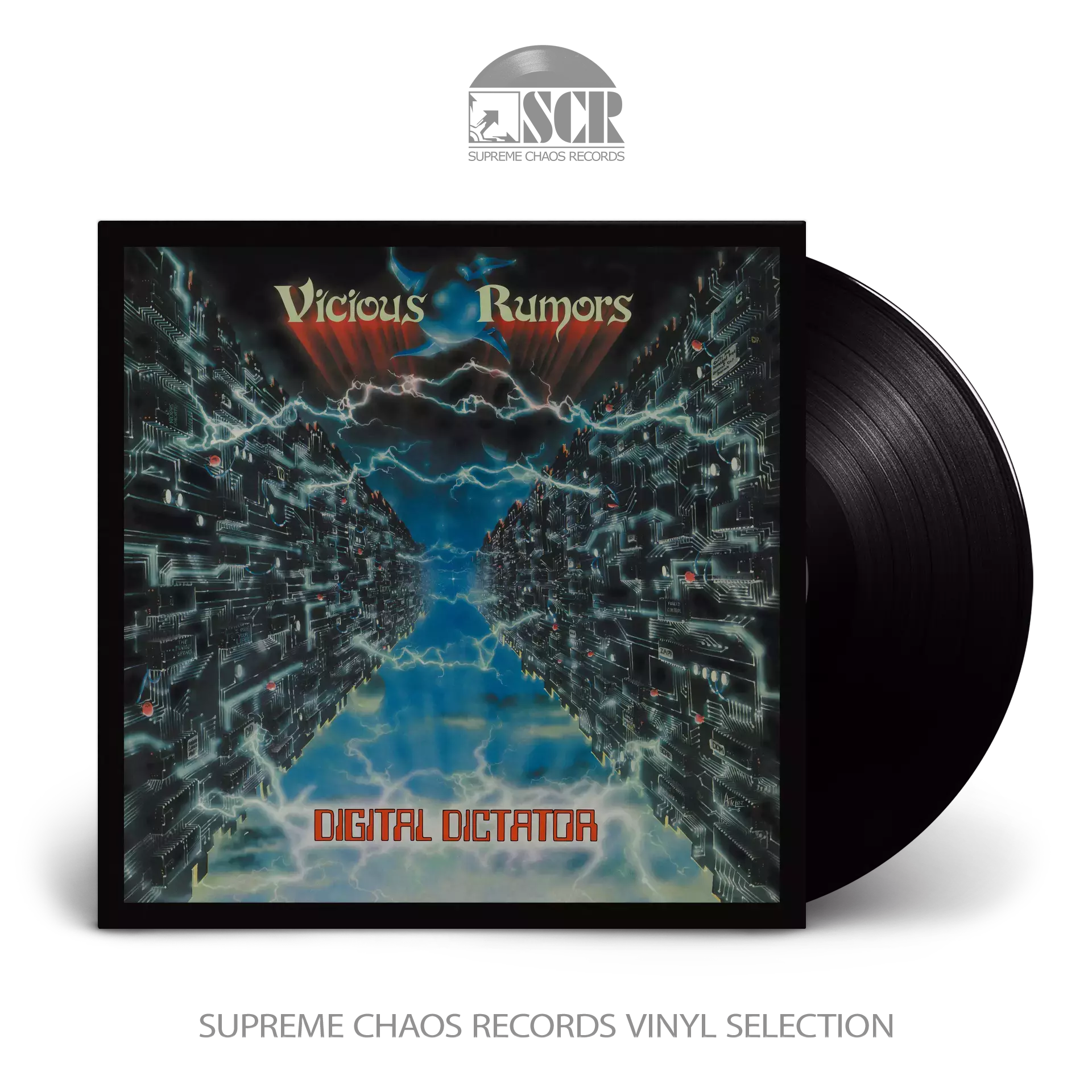 VICIOUS RUMORS · Digital Dictator (Re-Issue) | BLACK LP (Power Metal Vinyl)