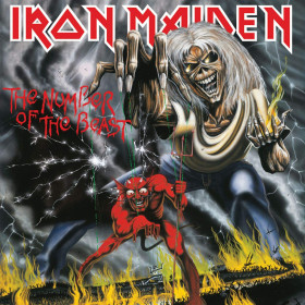 IRON MAIDEN · The Number Of The Beast | BLACK LP (Heavy Metal Vinyl) · Bild 1