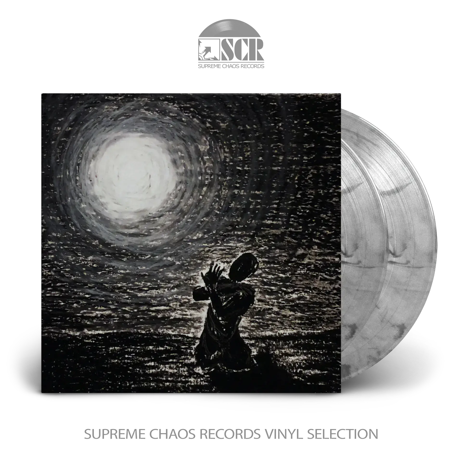 NOCTE OBDUCTA · Irrlicht (Es schlägt dem Mond ein kaltes Herz) (B-Stock) | CLEAR/BLACK 2LP (Black Metal Vinyl)