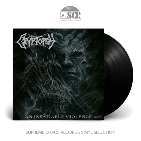 CRYPTOPSY · An Insatiable Violence | BLACK LP (Death Metal/Progressive Metal Vinyl)