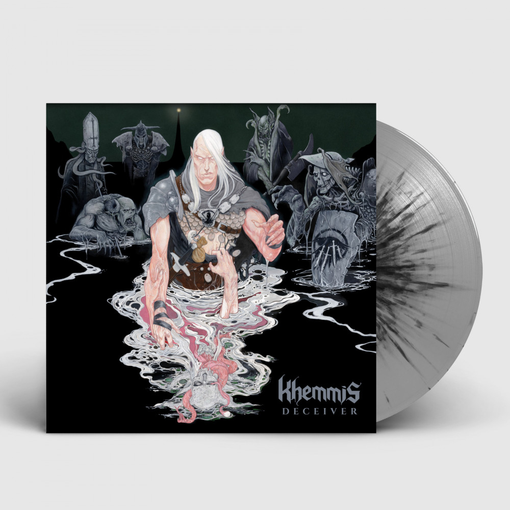 KHEMMIS · Deceiver | GREY/BLACK LP (Doom Metal Vinyl)