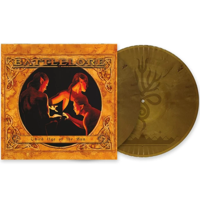 BATTLELORE · Third Age of the Sun | GOLD BLACK MARBLED 2LP (Symphonic Metal Vinyl)
