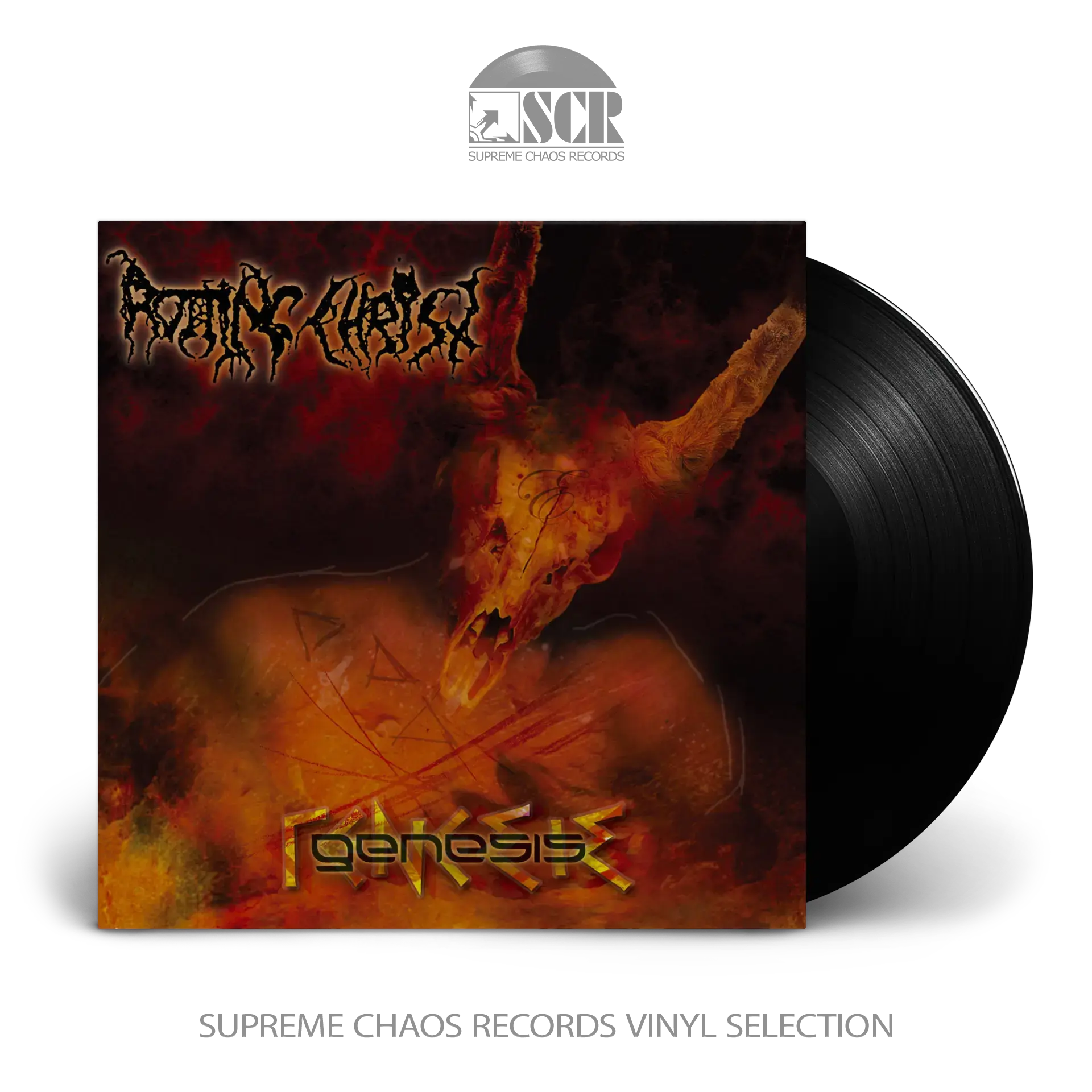 ROTTING CHRIST · Genesis | BLACK LP (Black Metal/Death Metal Vinyl)