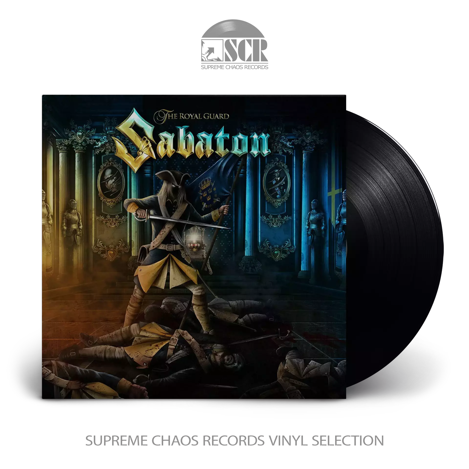 SABATON - The Royal Guard · BLACK LP (Heavy Metal Vinyl)
