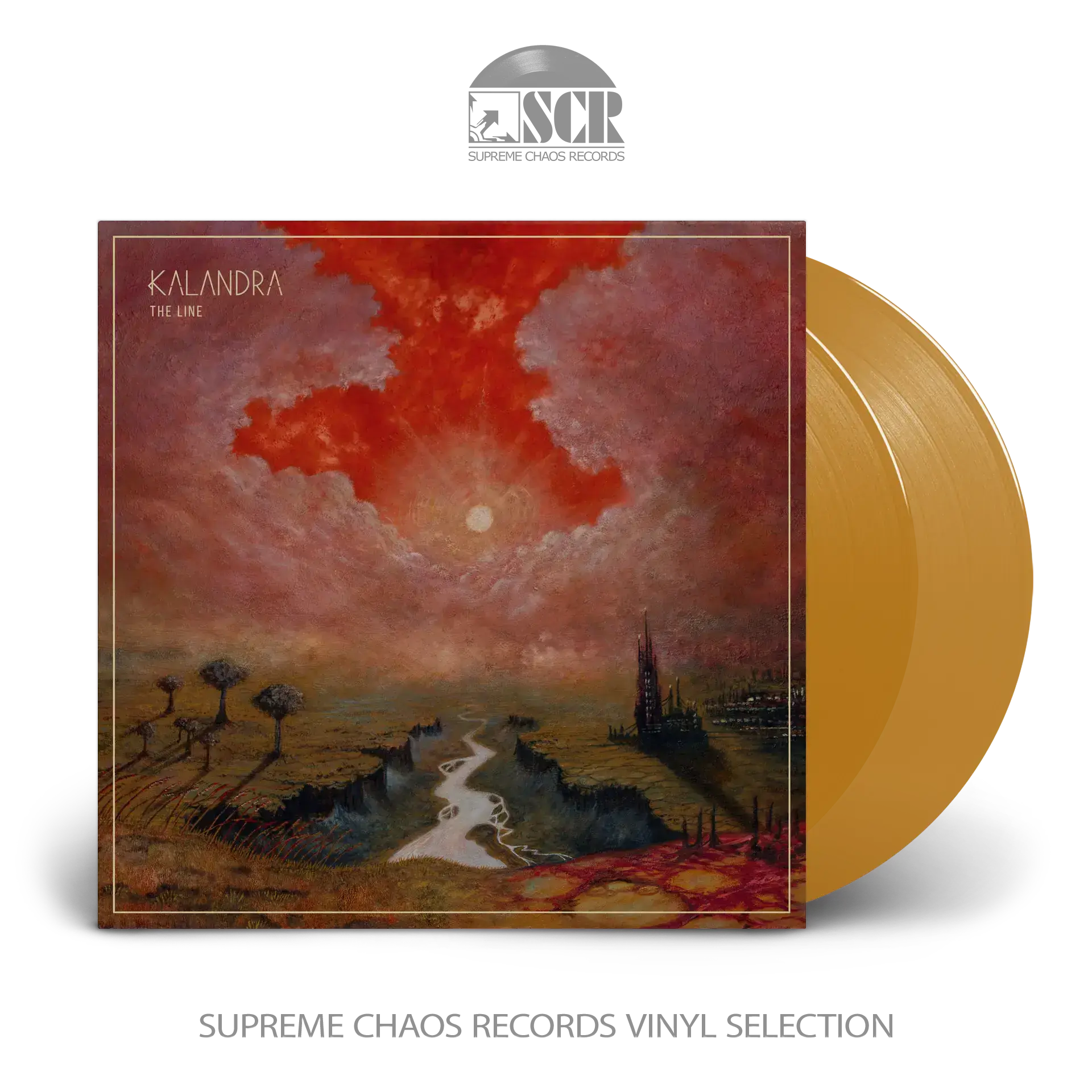 KALANDRA · The Line | MUSTARD 2LP (Folk/Rock Vinyl)