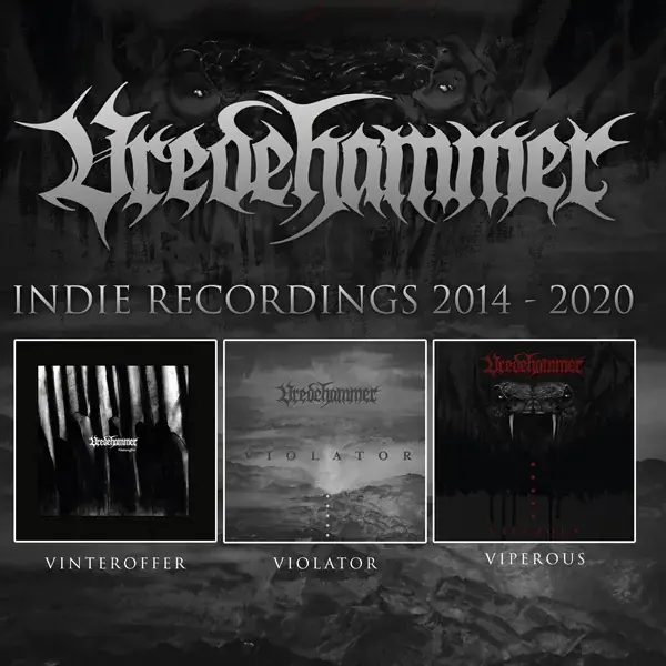 VREDEHAMMER · Indie Recordings 2014 - 2020 | 3CD BOXSET (Extreme Metal/Black Metal CDs)