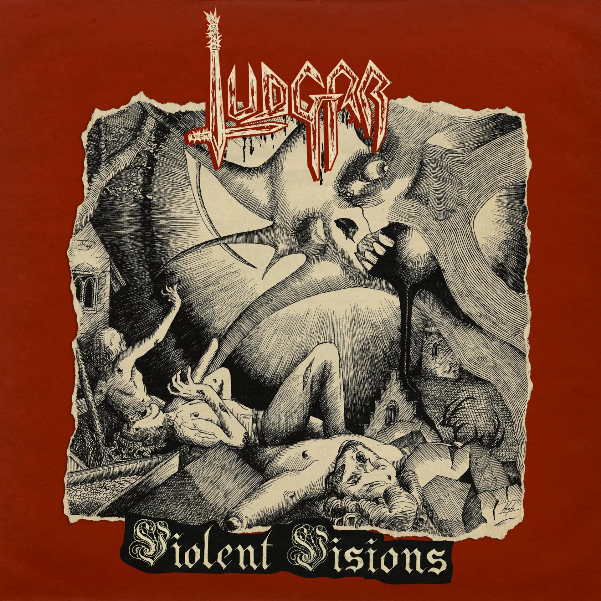LUDGAR · Violent Visions | CD (Black Metal CDs)