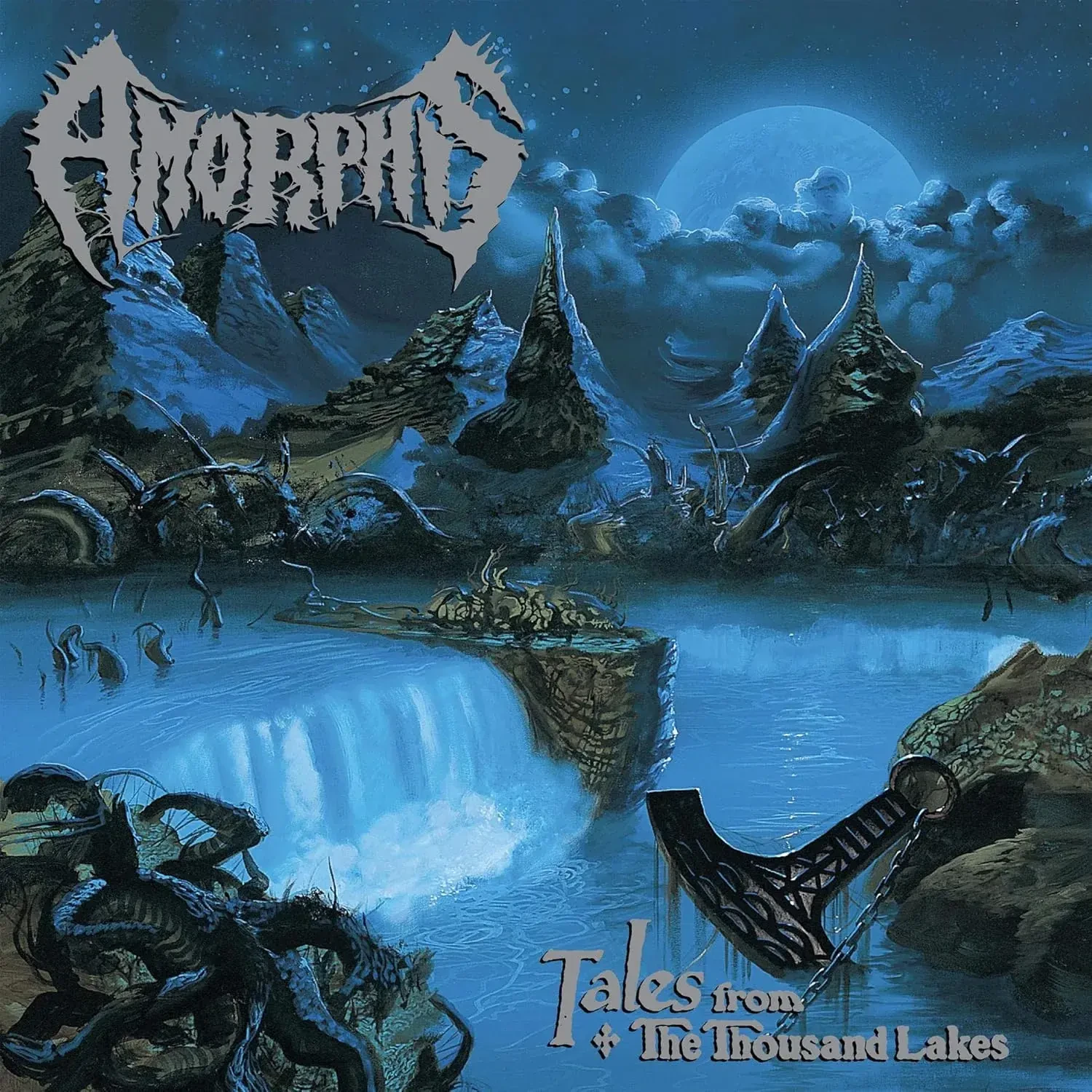 AMORPHIS · Tales From The Thousand LAKES | CLEAR/BLUE MARBLE LP (Death Metal Vinyl) · Bild 1