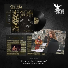 HELHEIM · Av norrøn ætt | BLACK LP (Black Metal/Viking Metal Vinyl) · Bild 2