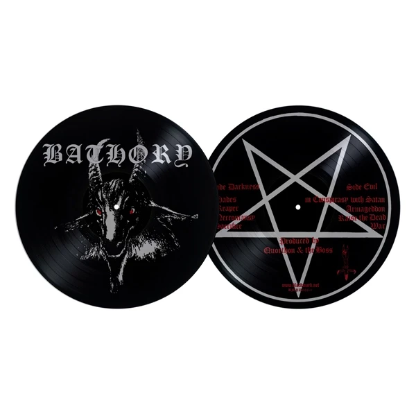 BATHORY · Bathory | PICTURE DISC LP (Black Metal Vinyl) · Bild 3
