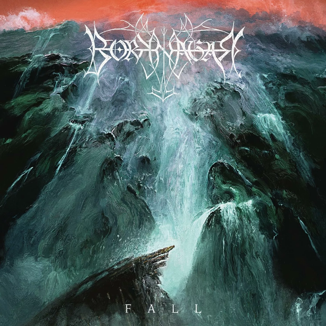 BORKNAGAR - Fall · NEON ORANGE DLP · Bild 1 BORKNAGAR - Fall · NEON ORANGE DLP (Black Metal Vinyl) · Bild 1