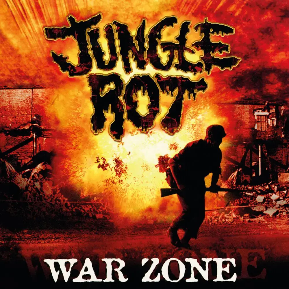 JUNGLE ROT · War Zone | RED LP (Death Metal Vinyl) · Bild 1