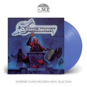 SANCTUARY · Refuge Denied | BLUE LP (Heavy Metal Vinyl)