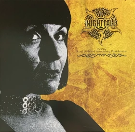 NIGHTFALL · Lyssa (Rural Gods And Astonishing Punishments) | BLACK LP (Heavy Metal Vinyl) · Bild 1