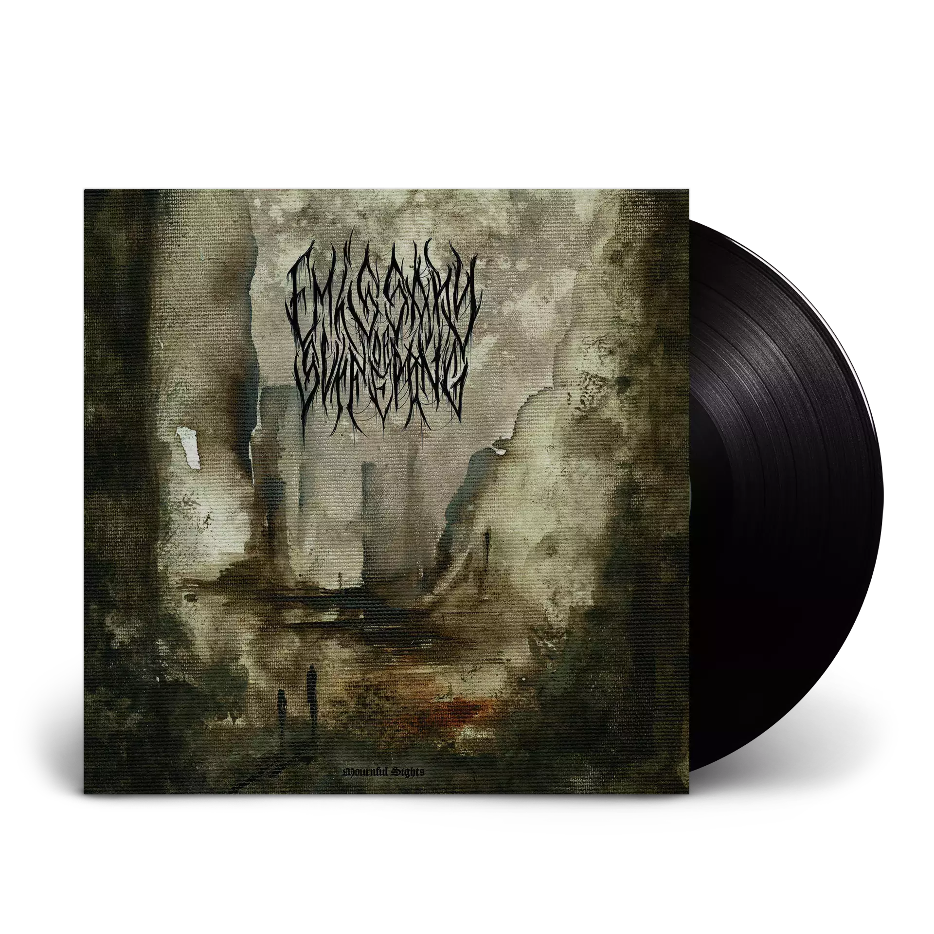 EMISSARY OF SUFFERING · Mournful Sights | BLACK LP (Death Metal Vinyl)