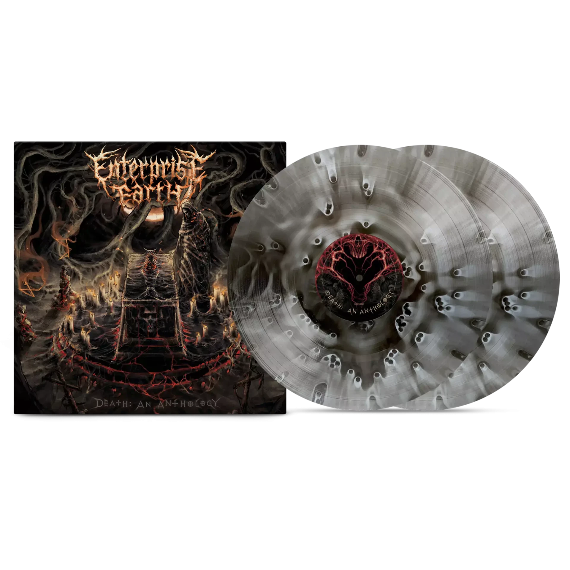 ENTERPRISE EARTH - Death: An Anthology · GHOSTLY DLP (Deathcore Vinyl)