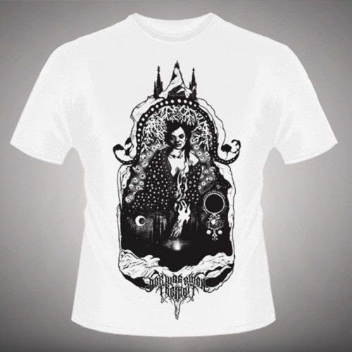 DER WEG EINER FREIHEIT · Stellar White Shirt | TS-XXL (Black Metal Clothes)