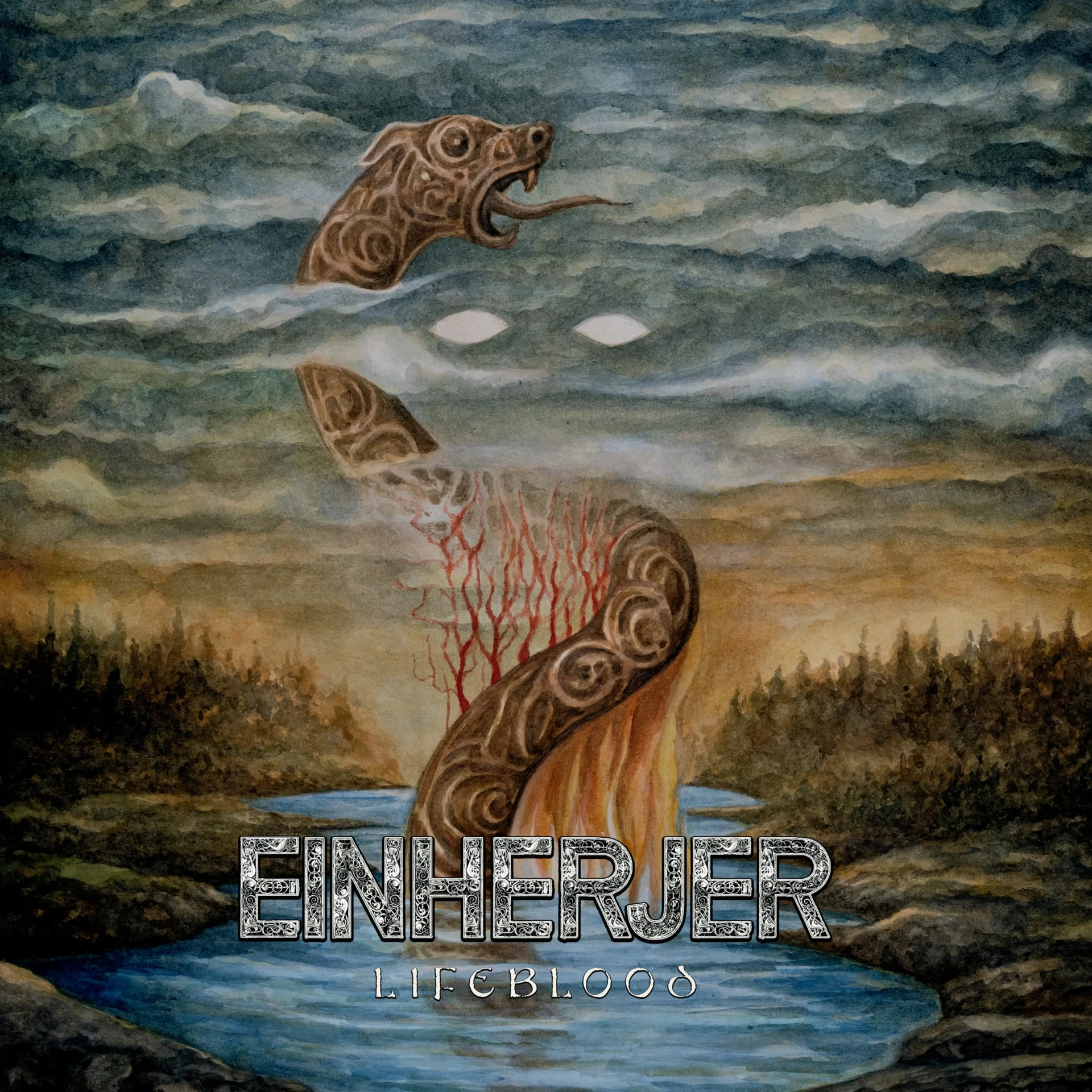EINHERJER · Lifeblood | BLACK LP (Viking Metal/Death Metal/Black Metal Vinyl) · Bild 1