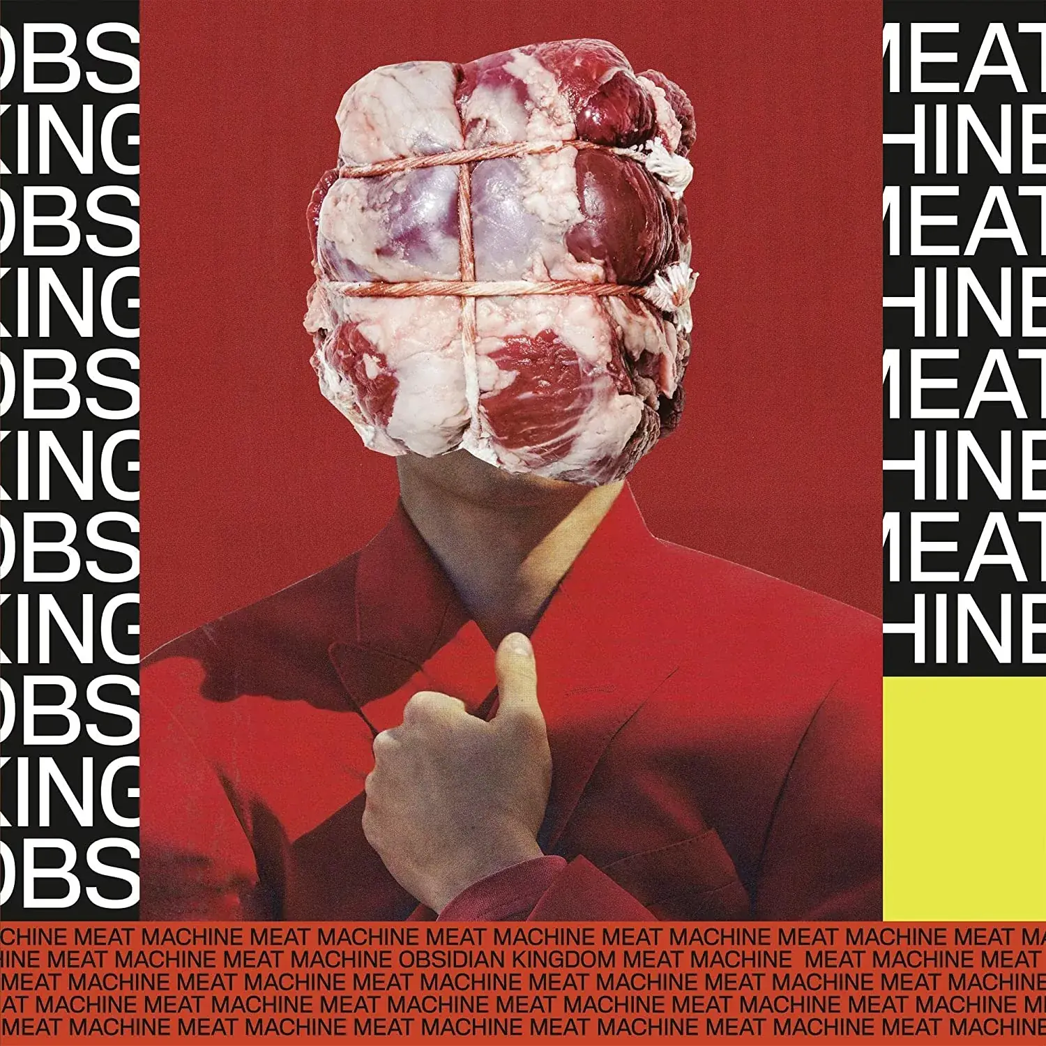 OBSIDIAN KINGDOM · Meat Machine | RED DLP (Progressive Metal Vinyl) · Bild 1