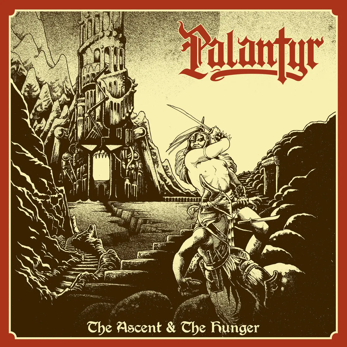 PALANTYR · The Ascent & The Hunger | BLACK LP (Heavy Metal/Speed Metal Vinyl) · Bild 1