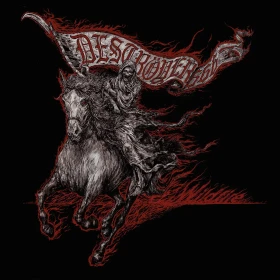 DESTRÖYER 666 · Wildfire (Pop-Up) | CLEAR LP (Black Metal Vinyl) · Bild 1