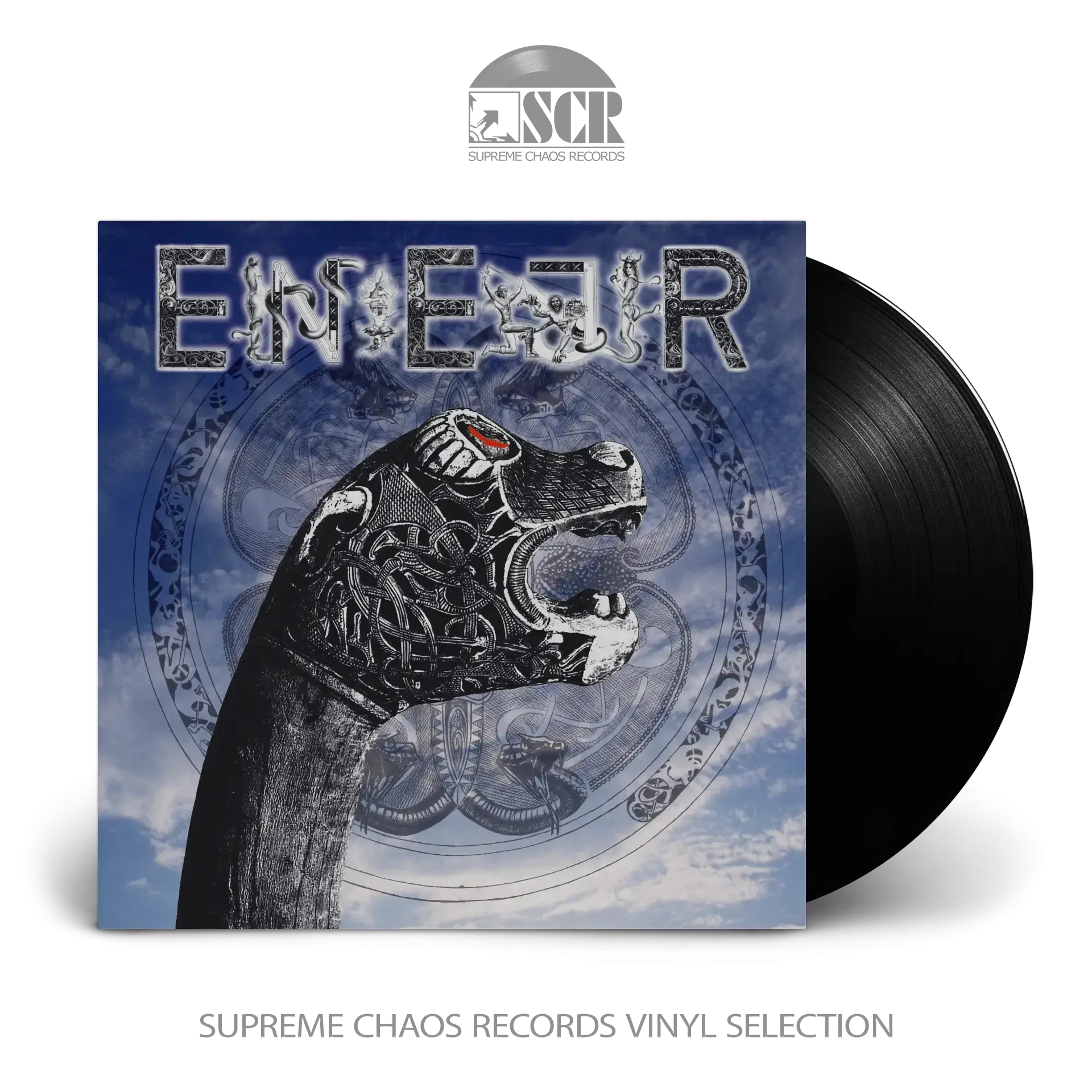 EINHERJER · Dragons Of The North | BLACK LP (Death Metal Vinyl)
